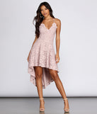 Glide By Lace Skater Dress is the perfect Homecoming look pick with on-trend details to make the 2023 HOCO dance your most memorable event yet!