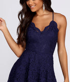 Glide By Lace Skater Dress is the perfect Homecoming look pick with on-trend details to make the 2023 HOCO dance your most memorable event yet!