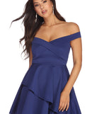 Living For The Glam Skater Dress