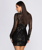 Midnight Drama Sequin Mini Dress is the perfect Homecoming look pick with on-trend details to make the 2023 HOCO dance your most memorable event yet!