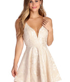 Darling Laced Skater Dress