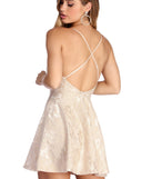 Darling Laced Skater Dress