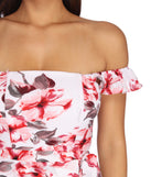 Spring With Florals Maxi Dress creates the perfect spring wedding guest dress or cocktail attire with stylish details in the latest trends for 2023!