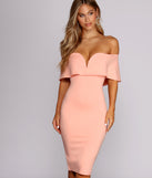 Pretty In Peach Dress