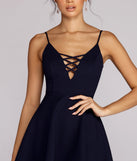 Totally Twirl-Worthy Skater Dress is the perfect Homecoming look pick with on-trend details to make the 2023 HOCO dance your most memorable event yet!