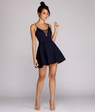 Totally Twirl-Worthy Skater Dress is the perfect Homecoming look pick with on-trend details to make the 2023 HOCO dance your most memorable event yet!