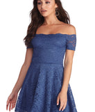 Favorite Lace Skater Dress is the perfect Homecoming look pick with on-trend details to make the 2023 HOCO dance your most memorable event yet!