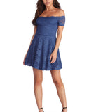 Favorite Lace Skater Dress is the perfect Homecoming look pick with on-trend details to make the 2023 HOCO dance your most memorable event yet!