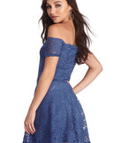 Favorite Lace Skater Dress is the perfect Homecoming look pick with on-trend details to make the 2023 HOCO dance your most memorable event yet!