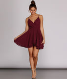 Chiffon Flow Skater Dress is the perfect Homecoming look pick with on-trend details to make the 2023 HOCO dance your most memorable event yet!
