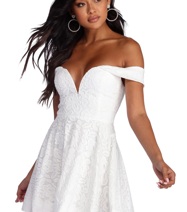 Daydream Lace Skater Dress