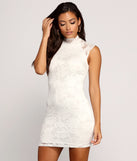 Pretty In Lace Mini Dress is the perfect Homecoming look pick with on-trend details to make the 2023 HOCO dance your most memorable event yet!