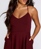 Steal The Scene Skater Dress is the perfect Homecoming look pick with on-trend details to make the 2023 HOCO dance your most memorable event yet!