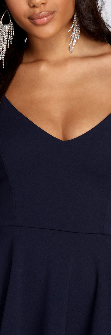 Steal The Scene Skater Dress is the perfect Homecoming look pick with on-trend details to make the 2023 HOCO dance your most memorable event yet!