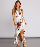 Garden Groove Maxi Dress creates the perfect spring wedding guest dress or cocktail attire with stylish details in the latest trends for 2023!