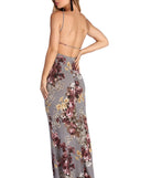 Floral Frenzy Open Back Maxi creates the perfect spring wedding guest dress or cocktail attire with stylish details in the latest trends for 2023!