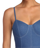 Denim Daze Mini Dress