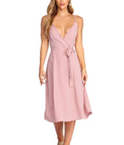Flirty In Ruffles Midi Dress
