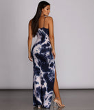 Trendy In Tie Dye Maxi Dress