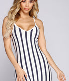 Own It Striped Maxi Dress