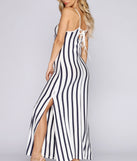 Own It Striped Maxi Dress