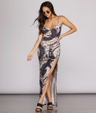 Chill Wave Tie-Dye Dress