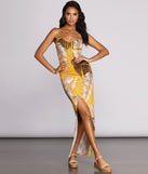 Living It Up In Paradise Dress