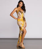Living It Up In Paradise Dress