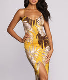 Living It Up In Paradise Dress