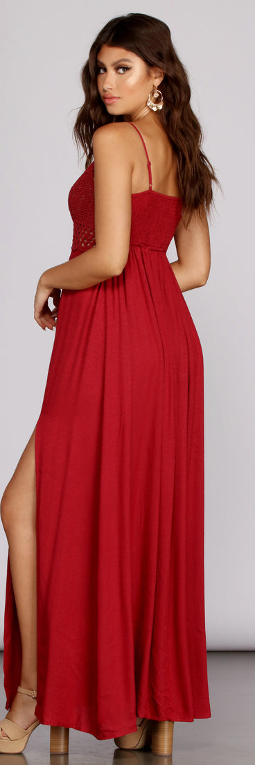 Flow With It Maxi Dress