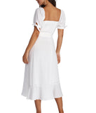 Button Like You Midi Dress