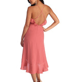 Vintage Tango Flare Midi Dress