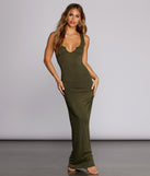 Sleeveless Knit Maxi