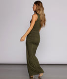 Sleeveless Knit Maxi