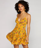 Sunshine Glow Mini Dress
