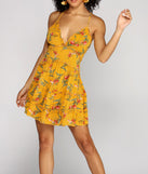 Sunshine Glow Mini Dress