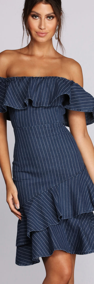 Day Dreaming in Denim Dress
