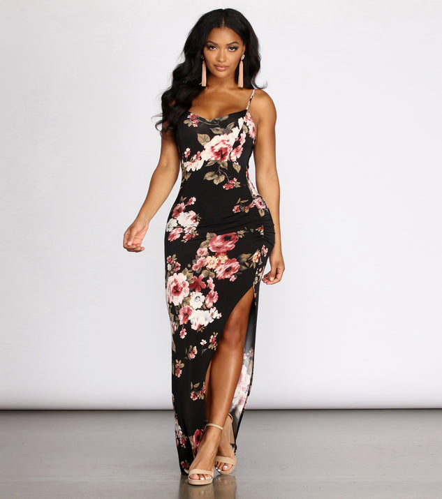 Plant One On Floral Maxi Dress & Windsor
