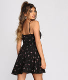 Beauty In Floral Skater Dress