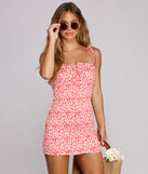 Smocked And Stylin' Mini Dress