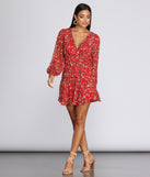 Flowy Floral Mini Dress