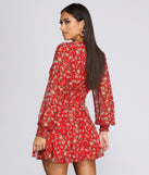 Flowy Floral Mini Dress