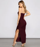 Romantic Ruched Knit Maxi Dress is the perfect Homecoming look pick with on-trend details to make the 2023 HOCO dance your most memorable event yet!