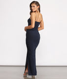 On Your Radar Ruched Maxi Dress