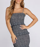 Ruffle It Up Smocked Midi Dress