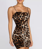 Sleeveless Velvet Leopard Mini Dress for 2022 festival outfits, festival dress, outfits for raves, concert outfits, and/or club outfits