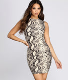 Snake It To The Top Mini Dress is the perfect Homecoming look pick with on-trend details to make the 2023 HOCO dance your most memorable event yet!