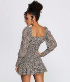 Flow On Chiffon Mini Dress