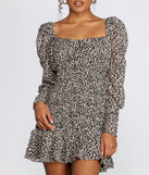 Flow On Chiffon Mini Dress
