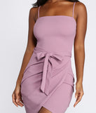Classy and Chic Asymmetrical Dress